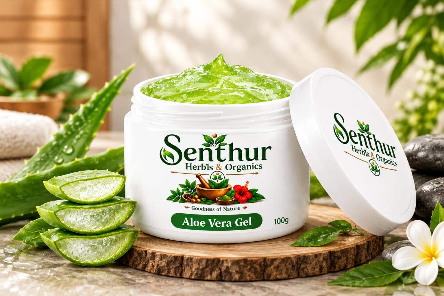 HERBAL ALOE VERA GEL  100GM
